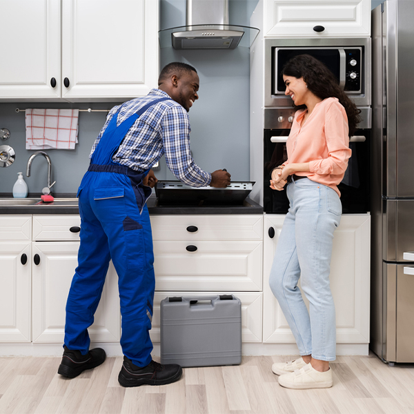 can you provide an estimate for cooktop repair before beginning any work in Yadkinville North Carolina